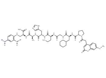 Mca-P-Cha-G-Nva-HA-Dap(DNP)-NH2