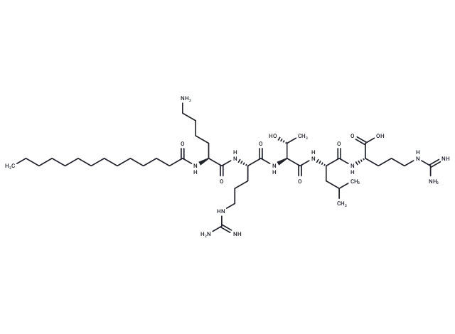 N-Myristoyl-Lys-Arg-Thr-Leu-Arg