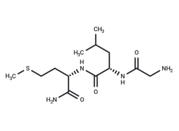 Gly-Leu-Met-NH2
