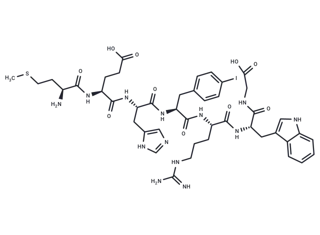(p-Iodo-Phe7)-ACTH (4-10)