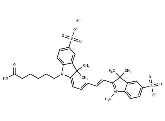 Sulfo-Cy5 carboxylic acid potassium
