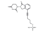 Lenalidomide-acetylene-C3-MsO