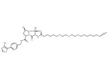 (S,R,S)-AHPC-C6-PEG3-butyl-N3