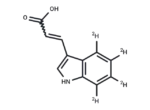 3-Indoleacrylic acid-d4