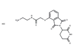 Thalidomide 4′-oxyacetamide-alkyl-C2-amine HCl