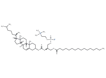 1-Palmitoyl-2-cholesterylcarbonoyl-sn-glycero-3-phosphocholine