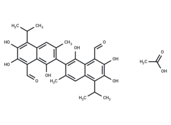 (S)-Gossypol acetic acid