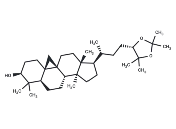 (24S)-Cycloartane-3,24,25-triol 24,25-acetonide