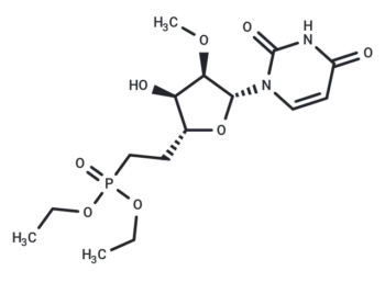 1-[6-(Diethoxyphosphinyl)-2-O-methyl-β-D-ribo-hexofuranosyl]uracil