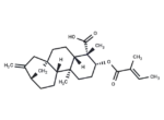 ent-3Beta-Tigloyloxykaur-16-en-19-oic acid