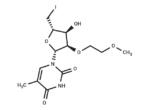 5'-Deoxy-5'-iodo-2'-O-(2-methoxyethyl)-5-methyluridine 1 5′-Deoxy-5′-iodo-2′-O-(2-methoxyethyl)-5-methyluridine