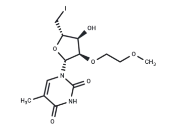 5'-Deoxy-5'-iodo-2'-O-(2-methoxyethyl)-5-methyluridine