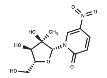 1-(2-C-b-Methyl-b-D-ribofuranosyl)-5-nitropyridine-2(1H)-one