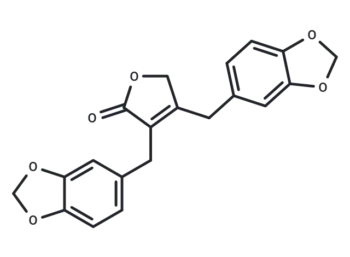 2,3-Di(3',4'-methylenedioxybenzyl)-2-buten-4-olide