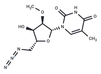 5'-Azido-5'-deoxy-2'-O-methyl-5-methyluridine