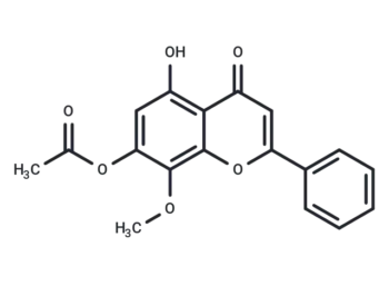 5-Hydroxy-7-acetoxy-8-methoxyflavone