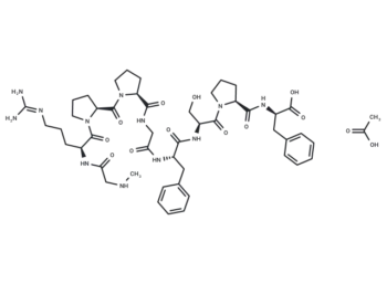 Sar-[D-Phe8]-des-Arg9-Bradykinin acetate