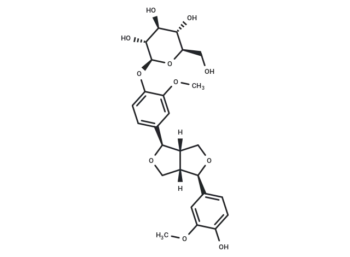 (-)-Pinoresinol 4-O-glucoside