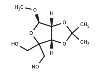 4-C-Hydroxymethyl-2,3-O-isopropylidene-1-O-methyl-beta-D-ribofuranose