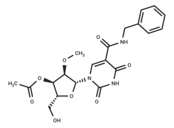5-Benzylaminocarbonyl-3'-O-acetyl-2'-O-methyluridine