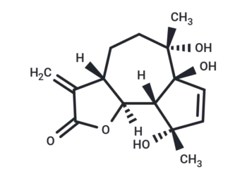 1alpha,4beta,10beta-Trihydroxyguaia-2,11(13)-dien-12,6alpha-olide