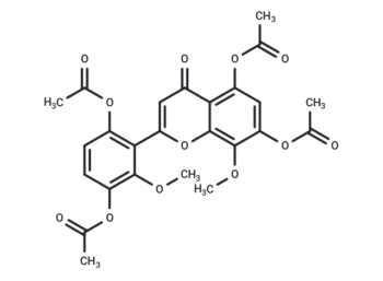 Viscidulin III tetraacetate