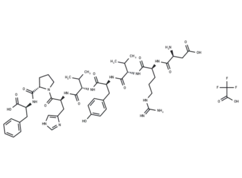 Angiotensin II 5-valine TFA