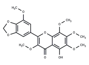 5-Hydroxy-3,6,7,8,3'-pentamethoxy-4',5'-methylenedioxyflavone