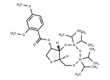 4-Anhydro-2-O-(2,4-dimethoxybenzoyl)-3,5-O-(1,1,3,3-tetraisopropyldisiloxane-1,3-diyl)-4-thio-D-ribitol