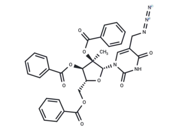 5-Azidomethyl-2'-beta-methyl-2',3',5'-tri-O-benzoyluridine