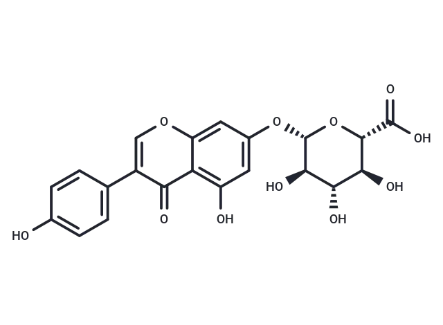 Genistein 7-O-glucuronide Genistein 7-O-glucuronide