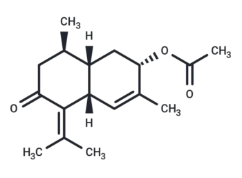 3-Acetoxy-4,7(11)-cadinadien-8-one