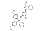 5'-O-(4,4'-Dimethoxytrityl)-3-formylindole-2'-deoxyriboside 1 5′-O-(4
