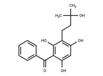 3-(3-Hydroxy-3-methylbutanyl)-2,4,6-trihydroxybenzophenone