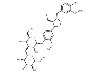 (+)-Lariciresinol 4'-O-beta-D-Glucopyranosyl-(1->3)-beta-D-glucopyranoside
