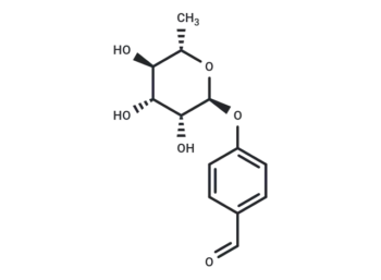 4-Hydroxybenzaldehyde rhamnoside