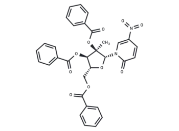 1-(2,3,5-Tribenzoyl-2-C-b-methyl-b-D-ribofuranosyl)-5-nitropyridine-2(1H)-one