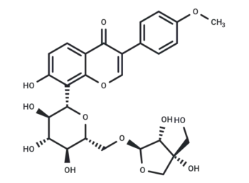 Formononetin-8-C-beta-D-apiofuranosyl-(1->6)-O-beta-D-glucopyranoside