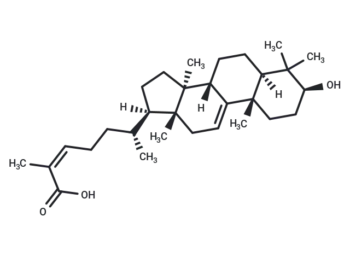 3-Hydroxylanost-9(11)-24-dien-26-oic acid