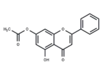 5-Hydroxy-7-acetoxyflavone