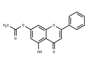 5-Hydroxy-7-acetoxyflavone