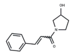1-Cinnamoyl-3-hydroxypyrrolidine 1 1-Cinnamoyl-3-hydroxypyrrolidine