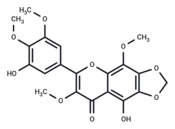 5,5'-Dihydroxy-3,8,3',4'-tetramethoxy-6,7-methylenedioxyflavone