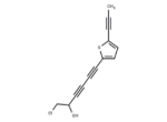 1-Chloro-6-(5-(prop-1-ynyl)thiophen-2-yl)hexa-3,5-diyn-2-ol 1 1-Chloro-6-(5-(prop-1-ynyl)thiophen-2-yl)hexa-3