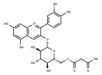 Cyanidin 3-(6"-malonylglucoside)