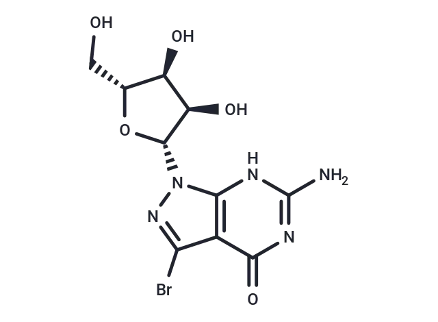 8-Aza-7-bromo-7-deazaguanosine
