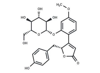 (+)-Puerol B 2''-O-glucoside