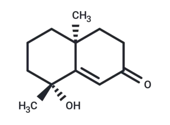 4-Hydroxy-11,12,13-trinor-5-eudesmen-7-one