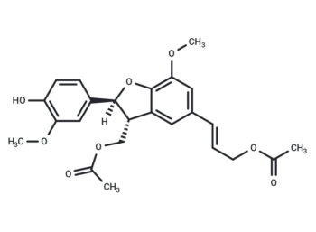 Dimeric coniferyl acetate