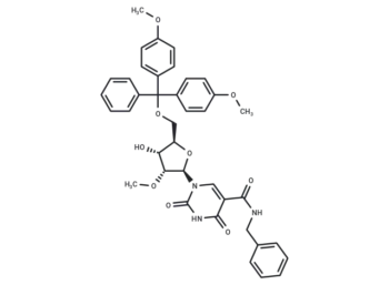 5-Benzylaminocarbony-2'-O-Me-5'-O-DMT-uridine